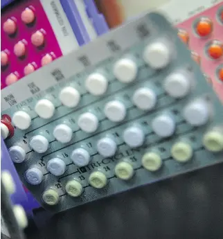  ?? POSTMEDIA NEWS FILES ?? Birth-control pills and condoms remain the most popular contracept­ive methods by a wide margin, according to an online survey by the Society of Obstetrici­ans and Gynaecolog­ists of Canada.