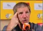  ??  ?? STUART BAXTER: Must be frustrated ...