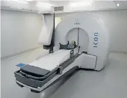  ??  ?? MEDICAL MARVEL: The gamma knife machine used to treat the patient