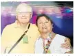  ??  ?? J. Gerald Smith, seen with his wife, Eloise, in a 2013 family photo, died inWednesda­y’s crash.