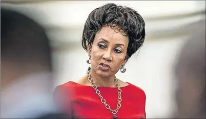  ?? Photo: David Harrison ?? Clean record: Veteran politician Lindiwe Sisulu has widespread experience in government and she has not been connected to any scandals or corruption, her followers say.