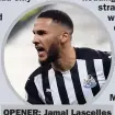  ??  ?? OPENER: Jamal Lascelles