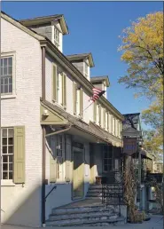  ?? PHOTO BY EMILY RYAN ?? “Letitia,” a 12-year-old girl, haunts the Kennett Square Inn Restaurant & Tavern, according to the owner.