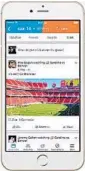  ?? Facebook ?? SPORTS STADIUM on Facebook will let users comment on and share data about individual plays.