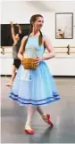  ?? COURTESY OF THE NEW MEXICO BALLET COMPANY ?? Stephanie Karr plays Dorothy in “The Wizard of Oz Ballet.”