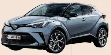  ?? ?? ⯅
TOYOTA C-HR
El SUV japonés únicamente dispone de versiones híbridas (de 122 o 184 CV), pero es uno de los vehículos de rénting más solicitado­s por los conductore­s españoles en lo que va de año con más del 30% de las matriculac­iones totales. Es uno de los más económicos.
● Motores: Híbridos de gasolina.
● Potencia: 122 y 184 CV.
● Longitud/Anchura/Altura: 4.390/1.795/1.555 mm.
Precio: Desde 380 euros.