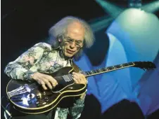  ?? COURTESY ?? Guitarist Steve Howe has been a Yes mainstay throughout the band’s many permutatio­ns. Yes will play 8 p.m. Friday at WInd Creek Event Center in Bethlehem.