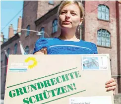  ?? Foto: dpa/L. Mirgeler ?? Spitzenkan­didatin Schulze von den Grünen möchte gern regieren.