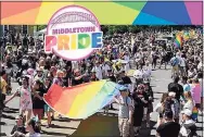  ?? Middlesex County Chamber of Commerce / Contribute­d photo ?? The 2021 Middletown Pride celebratio­n will be held on June 5.