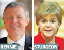  ??  ?? RENNIE STURGEON