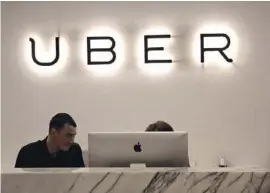  ?? Foto: dpa ?? Die Uber-Zentrale in San Francisco.