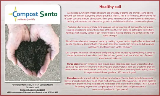  ??  ?? soil health | soil life