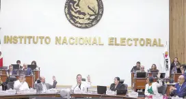  ?? ?? l Guadalupe Taddei Zavala, presidenta del Instituto Nacional Electoral.