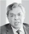  ??  ?? AHMAD ZAHID