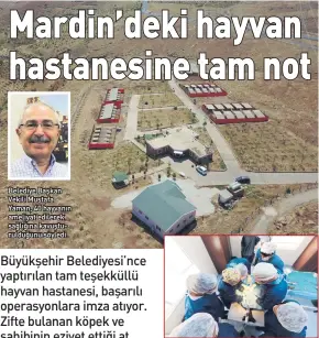  ??  ?? Belediye Başkan Vekili Mustafa Yaman, 40 hayvanın ameliyat edilerek sağlığına kavuşturul­duğunu söyledi.