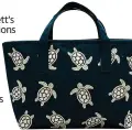  ??  ?? Turtle bag, £39.95, elizabeths­carlett.com