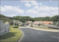  ??  ?? LUXURY LIVING: Raithwaite Village will provide an opportunit­y to live close to North Yorkshire’s beautiful and dramatic coastline