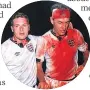  ??  ?? LEGENDS Terry Butcher & Paul Gascoigne in 1989