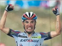  ??  ?? Joaquim Rodríguez. 37 años. 2001-2016
Podio en Giro, Vuelta, Tour y Mundial. 14 etapas en grandes vueltas. Ganador de Volta, Flecha Valona, Lombardía y País Vasco