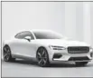  ??  ?? Volvo’s new Polestar performanc­e line of vehicles has shown its first product, the 600 hp Polestar 1.