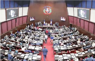  ??  ?? Los bufetes directivos de la Cámara de Diputados se renueban el 16 de agosto.