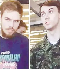  ?? THE CANADIAN PRESS ?? Kam Mcleod, left, and Bryer Schmegelsk­y, shown in undated handout photos provided by the RCMP, have been on the run since two people were found dead in northern B.C. last month. A series of tips from the public in Ontario has led police there to form a special team to comb through all the informatio­n.