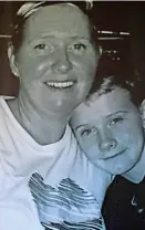  ?? ?? ●●Charlie with his mum Sam Millers, and also pictured right