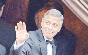  ??  ?? With a traumatise­d CIA operative at its centre, ‘Echo’ would be Clooney’s seventh film as director should he land the position. — AFP file photo