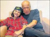  ?? SOURCED ?? ■ Jared Savaille with Mahesh Bhatt.