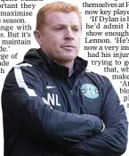  ??  ?? WINNING START: Lennon’s Hibs have started season well