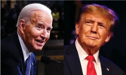  ?? Composite: Getty Images ?? In 2020, Joe Biden beat Donald Trump in Washington state 58 to 39.