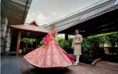  ?? ?? Grand Weddings at Grand Hyatt Mumbai Hotel & Residences are a customised affair.