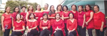  ??  ?? QUOTA CEBU RUBY JUBILEE. Members of Quota Internatio­nal Cebu pose for a group photo as they prepare for their Ruby celebratio­n on March 11. Shown in photo are (seated, from left) Loreta Calderon, Connie Garcia, Angie Villareal, Nieta Fuentes, Myrna...