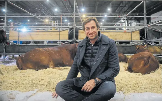  ??  ?? Rivolta. El gerente de la Asociación Argentina de Brangus remarcó la creciente proyección internacio­nal de la genética bovina argentina.