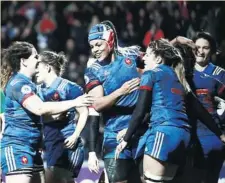  ?? Photo M.O - D.P. ?? Les Bleues autour de Safi N’Diaye et Gaëlle Hermet, veulent poursuivre leur série de victoires face aux Écossaises.