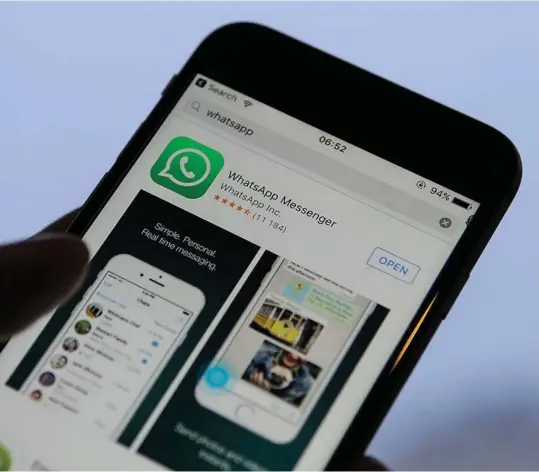  ??  ?? Whatsapp ha implementa­do funcionali­dades para las empresas.