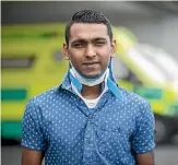  ?? KAVINDA HERATH/STUFF ?? Jockey Amless Bohorun at Southland Hospital yesterday.