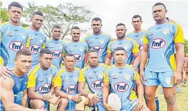 ?? Picture: SUPPLIED ?? The Rt Filise 7s team after winning the CMFI 7s tournament in Macuata, Vanua Levu.