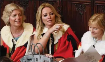  ??  ?? Michelle Mone has been forced to clarify her business empire boast after Twitter rammy with an SNP MP