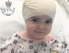  ??  ?? ■ Six-year-old Lyla, of Ushaw Moor, County Durham, has a brain tumour. She won a Chronicle Champion Child of Courage Award and loves singing and dancing.