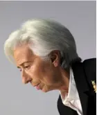  ?? AFP ?? Christine Lagarde es la presidenta del Banco Central Europeo (BCE).