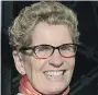  ??  ?? Kathleen Wynne