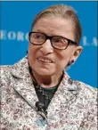  ??  ?? Justice Ruth Bader Ginsburg chose not to retire and was replaced by a conservati­ve.