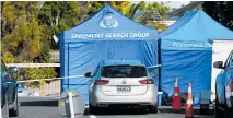  ?? Photos / NZ Police; Mark Mitchell; File ?? the scene of Hunt’s alleged murder.