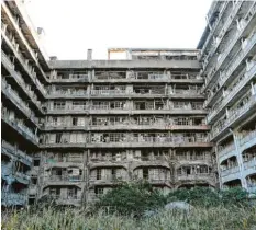  ?? Foto: Adobe Stock/ Yuriko ?? Auf der japanische­n Insel Hashima versteckte sich in „Skyfall“Cyber‰Terrorist Raoul Silva (Javier Bardem).