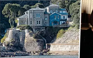  ??  ?? DRAMATIC: Point Neptune House, home to Dawn French, right, for 15 years