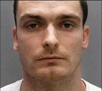  ??  ?? Grim future: Adam Johnson’s police mugshot