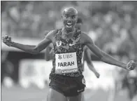  ?? VALENTIN FLAURAUD/EPA ?? KERJA KERAS: Mo Farah akan menghadapi tantangan berat dari para pelari Kenya pada Olimpiade 2016.