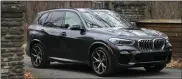  ?? MARC GRASSO — MEDIA NEWS GROUP/BOSTON HERALD ?? The BMW X5 is smooth, powerful and good-looking with your choice of grand accoutreme­nts.