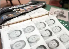  ?? Photograph: Houston Chronicle/Hearst Newspapers/Getty Images ?? A forensic sketch book from the Houston police department.